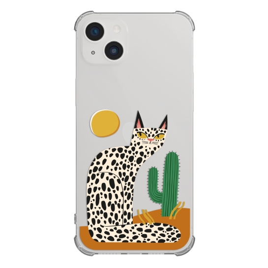 Чохол Pump UA Transparency Case for iPhone 14 Leopard kaktus - ціна, характеристики, відгуки, розстрочка, фото 1