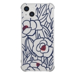 Чохол Pump UA Transparency Case for iPhone 14 Outline flowers