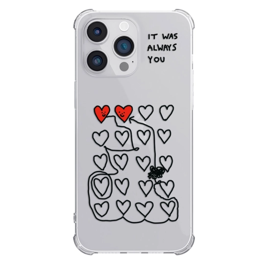 Чехол Pump UA Transparency Case for iPhone 14 Pro Always you