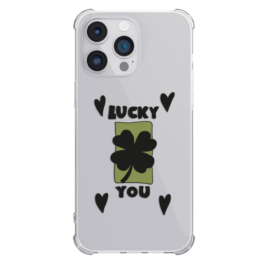 Чохол Pump UA Transparency Case for iPhone 14 Pro Lucky You - ціна, характеристики, відгуки, розстрочка, фото 1