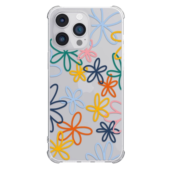 Чохол Pump UA Transparency Case for iPhone 14 Pro Blommor
