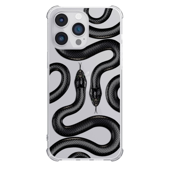 Чохол Pump UA Transparency Case for iPhone 14 Pro Black Snake - цена, характеристики, отзывы, рассрочка, фото 1