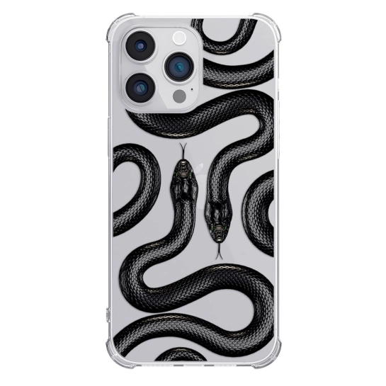 Чохол Pump UA Transparency Case for iPhone 14 Pro Black Snake