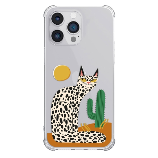 Чохол Pump UA Transparency Case for iPhone 14 Pro Leopard kaktus - ціна, характеристики, відгуки, розстрочка, фото 1