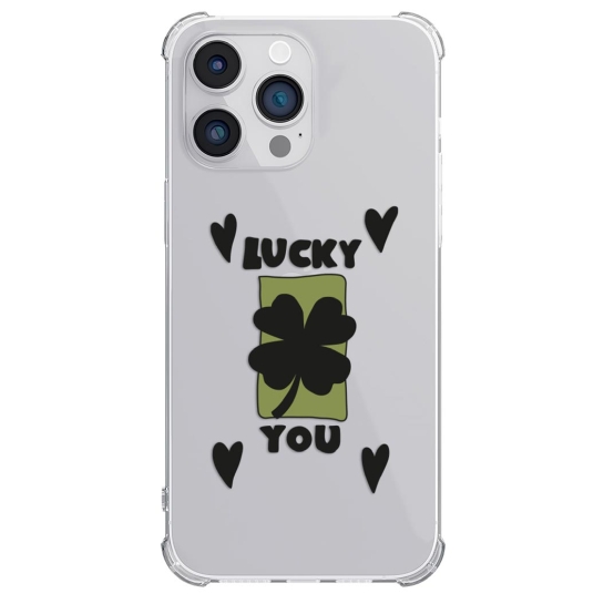 Чехол Pump UA Transparency Case for iPhone 14 Pro Max Lucky You - цена, характеристики, отзывы, рассрочка, фото 1