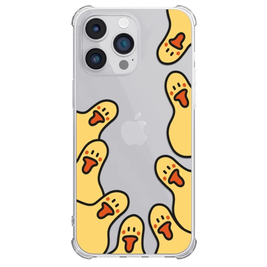 Чохол Pump UA Transparency Case for iPhone 14 Pro Max Ducks around