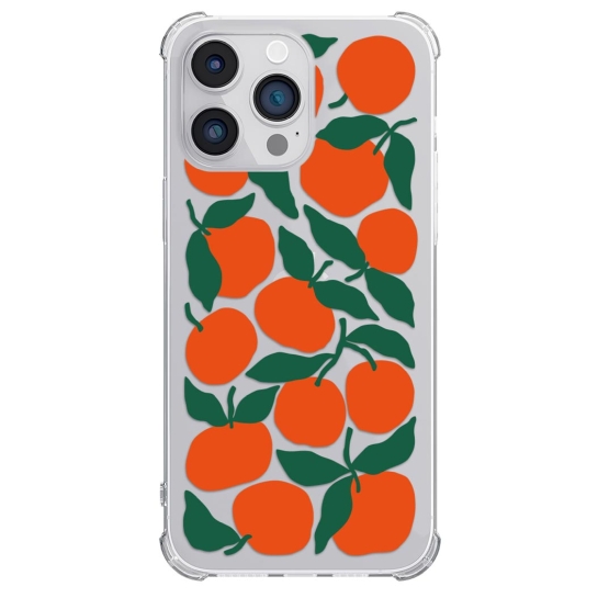 Чехол Pump UA Transparency Case for iPhone 14 Pro Max Oranges - цена, характеристики, отзывы, рассрочка, фото 1