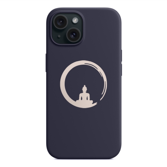 Чохол Pump Silicone Minimalistic Case with MagSafe for iPhone 15 Dzen Grey - ціна, характеристики, відгуки, розстрочка, фото 1