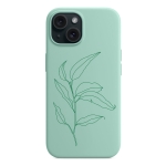 Чохол Pump Silicone Minimalistic Case with MagSafe for iPhone 15 Lysttia Green