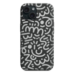 Чехол Pump Silicone Minimalistic Case with MagSafe for iPhone 15 Pattern Black