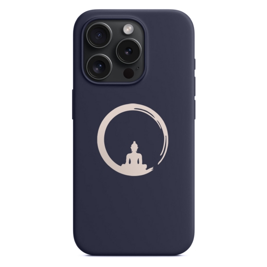 Чехол Pump Silicone Minimalistic Case with MagSafe for iPhone 15 Pro Dzen Grey - цена, характеристики, отзывы, рассрочка, фото 1