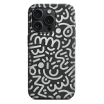 Чохол Pump Silicone Minimalistic Case with MagSafe for iPhone 15 Pro Pattern Black