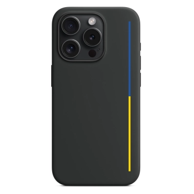 Чехол Pump Silicone Minimalistic Case with MagSafe for iPhone 15 Pro Prapor Line Black - цена, характеристики, отзывы, рассрочка, фото 1