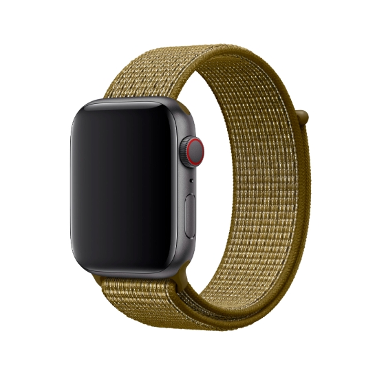 Ремінець Apple Nike Sport Loop for Apple Watch 38mm/40mm/41mm Olive Flak - ціна, характеристики, відгуки, розстрочка, фото 1