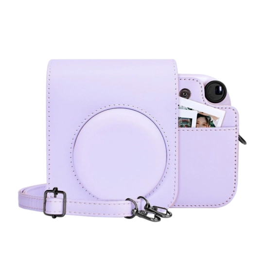 Чохол Retro Leather Case for FUJIFILM Instax Mini 12 Yanwei Purple