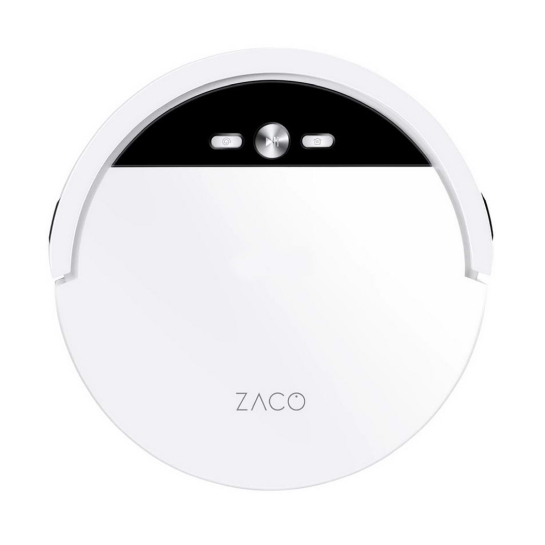 Робот-пилосос Zaco V4 Pearl White - ціна, характеристики, відгуки, розстрочка, фото 1