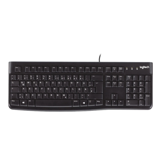 Клавиатура Logitech K120 UKR OEM - цена, характеристики, отзывы, рассрочка, фото 1