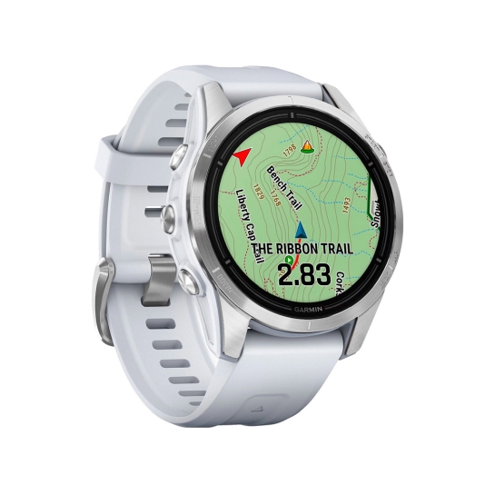 Смарт-часы Garmin Epix Pro Gen 2 Standard Edition Silver with Whitestone Band - цена, характеристики, отзывы, рассрочка, фото 3
