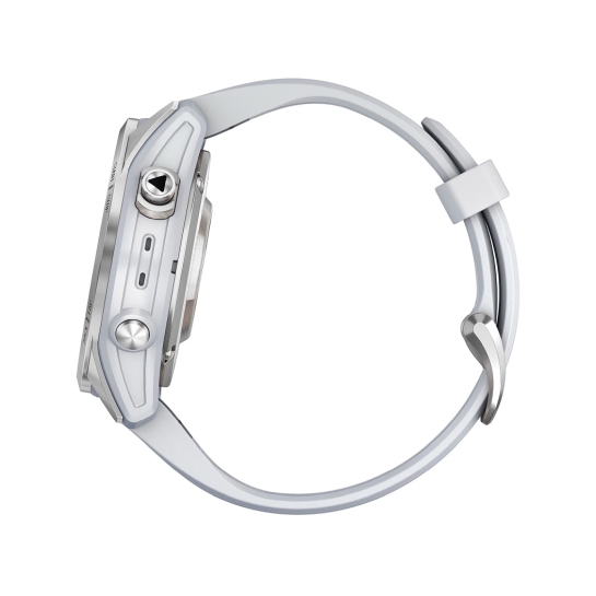 Смарт-годинник Garmin Epix Pro Gen 2 Standard Edition Silver with Whitestone Band - ціна, характеристики, відгуки, розстрочка, фото 6