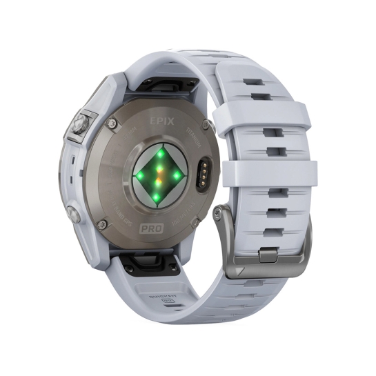 Смарт-годинник Garmin Epix Pro Gen 2 Sapphire Edition 47mm Titanium with Whitestone Band - ціна, характеристики, відгуки, розстрочка, фото 4