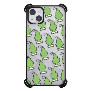 Чохол Pump Silicone Case 03 with MagSafe for iPhone 13 Clear/Black Car tree - цена, характеристики, отзывы, рассрочка, фото 1