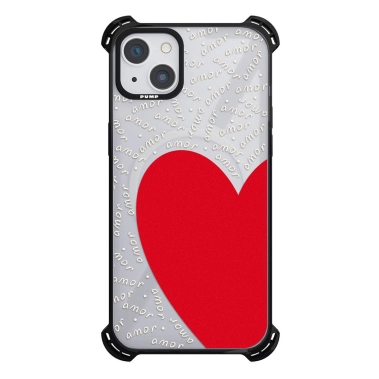 Чохол Pump Silicone Case 03 with MagSafe for iPhone 14 Clear/Black Sertse - цена, характеристики, отзывы, рассрочка, фото 1