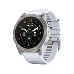 Смарт-часы Garmin Epix Pro Gen 2 Sapphire Edition 51mm Titanium with Whitestone Band
