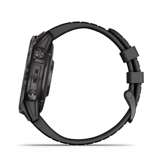 Cмарт-часы Garmin Epix Pro Gen 2 Sapphire Edition 47mm Carbon Grey DLC Titanium with Black Band - цена, характеристики, отзывы, рассрочка, фото 4