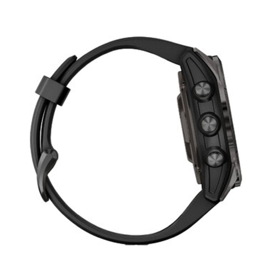 Cмарт-часы Garmin Epix Pro Gen 2 Sapphire Edition 42mm Carbon Gray DLC Titanium with Black Band - цена, характеристики, отзывы, рассрочка, фото 4