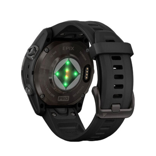 Cмарт-часы Garmin Epix Pro Gen 2 Sapphire Edition 42mm Carbon Gray DLC Titanium with Black Band - цена, характеристики, отзывы, рассрочка, фото 5