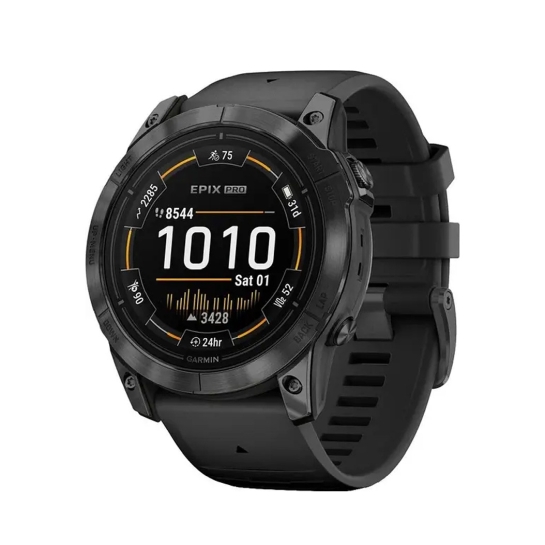 Смарт-часы Garmin Epix Pro Gen 2 Standard Edition 51mm Slate Grey with Black Band - цена, характеристики, отзывы, рассрочка, фото 1