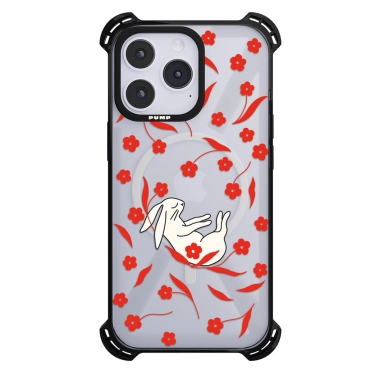 Чехол Pump Silicone Case 03 with MagSafe for iPhone 14 Pro Max Clear/Black Krolyk - цена, характеристики, отзывы, рассрочка, фото 1