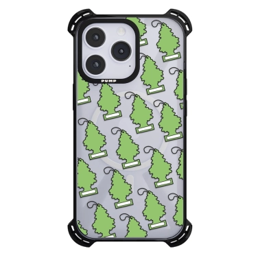 Чехол Pump Silicone Case 03 with MagSafe for iPhone 14 Pro Max Clear/Black Car tree - цена, характеристики, отзывы, рассрочка, фото 1