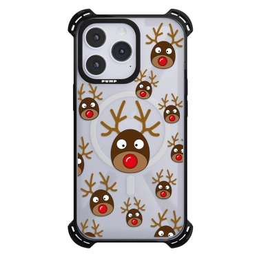 Чохол Pump Silicone Case 03 with MagSafe for iPhone 14 Pro Max Clear/Black Ne Sobaka - цена, характеристики, отзывы, рассрочка, фото 1