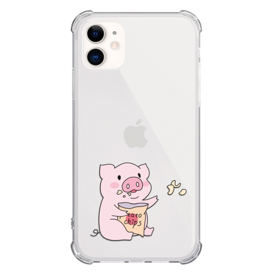 Чохол Pump UA Transparency Case for iPhone 11 Pigs 1 - ціна, характеристики, відгуки, розстрочка, фото 1