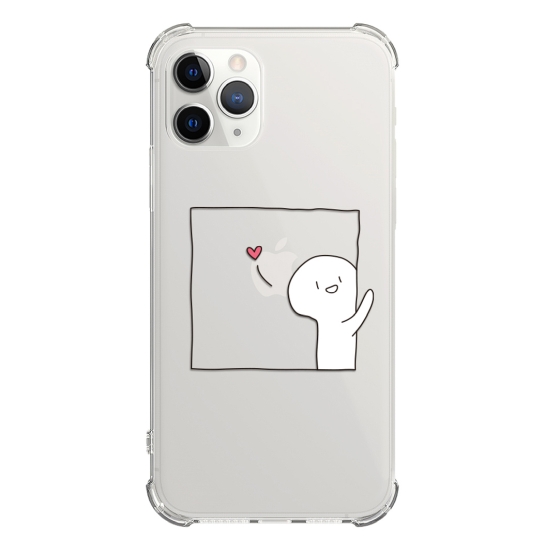 Чохол Pump UA Transparency Case for iPhone 11 Pro White Guys 1 - ціна, характеристики, відгуки, розстрочка, фото 1