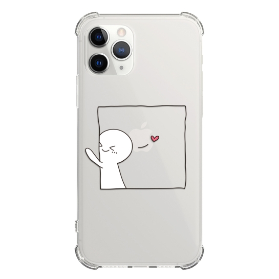 Чохол Pump UA Transparency Case for iPhone 11 Pro White Guys 2 - цена, характеристики, отзывы, рассрочка, фото 1