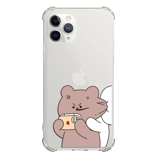 Чохол Pump UA Transparency Case for iPhone 11 Pro Bear Bunny 1 - ціна, характеристики, відгуки, розстрочка, фото 1