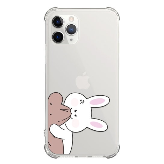 Чехол Pump UA Transparency Case for iPhone 11 Pro Bear Bunny 2 - цена, характеристики, отзывы, рассрочка, фото 1