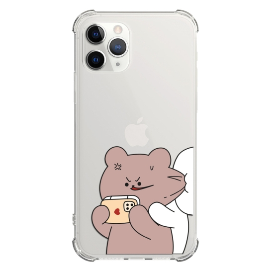 Чехол Pump UA Transparency Case for iPhone 11 Pro Max Bear Bunny 1 - цена, характеристики, отзывы, рассрочка, фото 1
