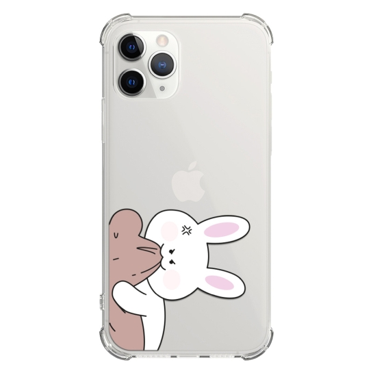Чехол Pump UA Transparency Case for iPhone 11 Pro Max Bear Bunny 2 - цена, характеристики, отзывы, рассрочка, фото 1