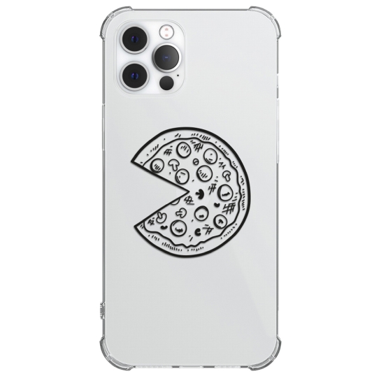 Чохол Pump UA Transparency Case for iPhone 12 Pro Max Pizza 2 - ціна, характеристики, відгуки, розстрочка, фото 1