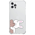 Чехол Pump UA Transparency Case for iPhone 12 Pro Max Bear Bunny 2
