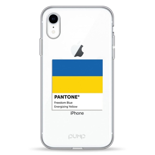 Чохол Pump UA Transparency Case for iPhone X\Xs Pantone - ціна, характеристики, відгуки, розстрочка, фото 1