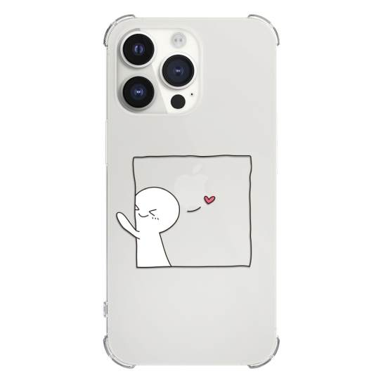 Чехол Pump UA Transparency Case for iPhone 13 Pro White Guys 2 - цена, характеристики, отзывы, рассрочка, фото 1