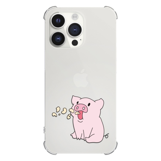 Чохол Pump UA Transparency Case for iPhone 13 Pro Pigs 2 - ціна, характеристики, відгуки, розстрочка, фото 1