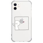 Чехол Pump UA Transparency Case for iPhone 12/12 Pro White Guys 2