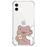 Чехол Pump UA Transparency Case for iPhone 12/12 Pro Bear Bunny 1