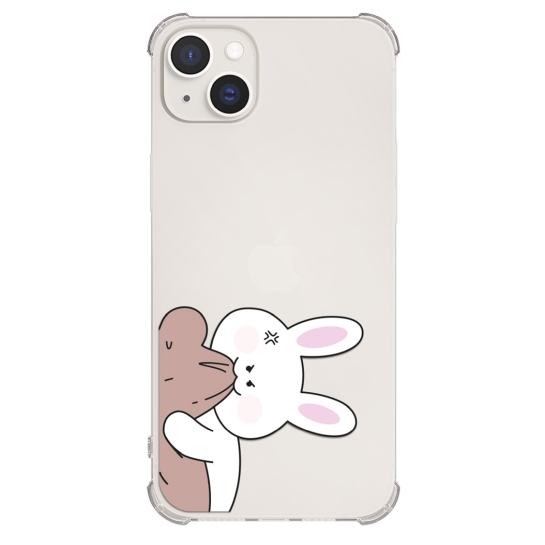 Чехол Pump UA Transparency Case for iPhone 14 Bear Bunny 2 - цена, характеристики, отзывы, рассрочка, фото 1