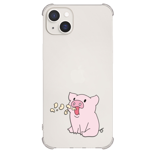 Чохол Pump UA Transparency Case for iPhone 14 Pigs 2 - цена, характеристики, отзывы, рассрочка, фото 1